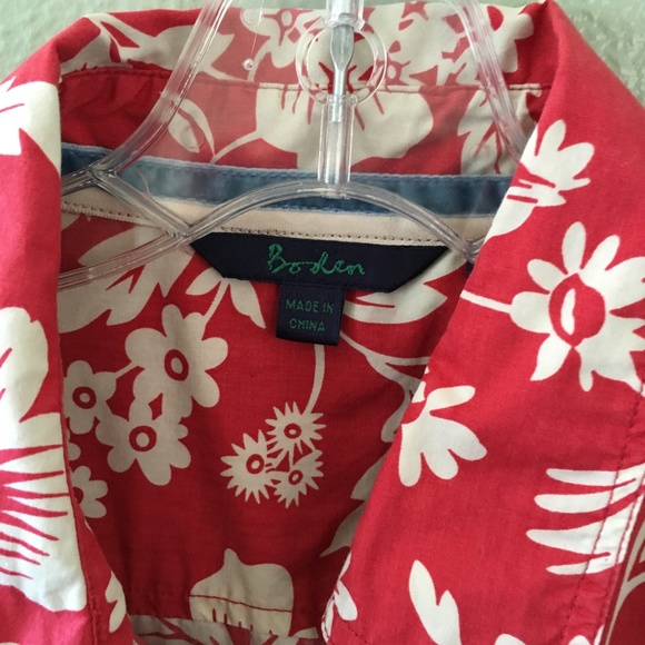 ❌SOLD❌ boden floral cotton button down shirt - Picture 2 of 4